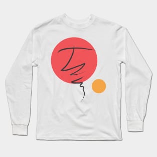 Grinning Face by DailyMoodz Long Sleeve T-Shirt